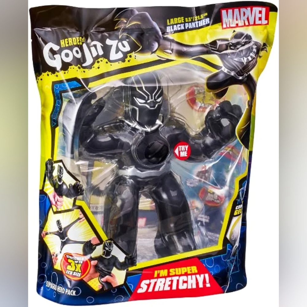 GOO JIT ZU SUPAGOO Black Panther New in Package